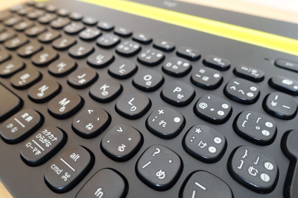 K480のキーボード